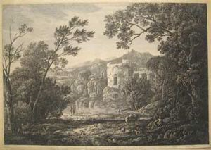 Image of Classical Landscape with Goatherd