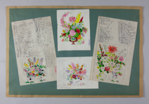 Image of Four Watercolor Studies for Still Life