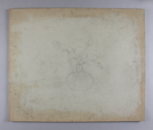 Image of Still Life (pencil sketch of roses in a vase)