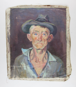 Image of Portrait of Old Man in Hat
