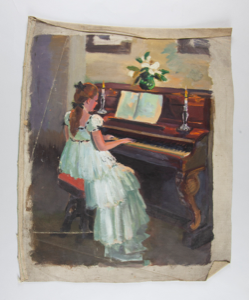 Image of Portrait of Girl at Piano