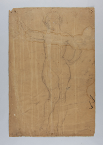 Image of Study of Female Nude with Hands on Hip