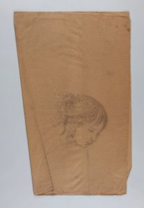 Image of Sketch of Girl Head
