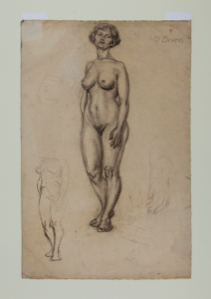 Image of Study of Female Nude