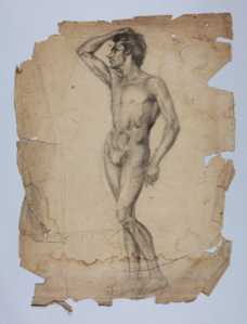 Image of Study of Male Nude