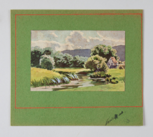 Image of Landscape with a House by a Stream