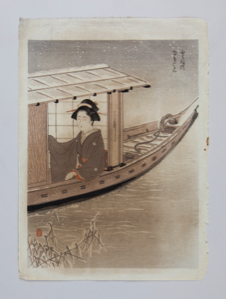 Image of Woman in a Boat