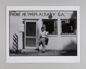Image of Danny Lyon at Movement Headquarters, Albany, Georgia