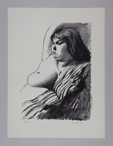 Image of Semi Nude/Fat Girl, from "The Collectors Graphics"