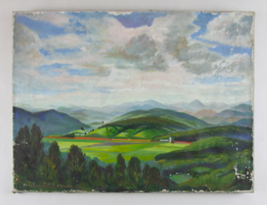 Image of Landscape (field and hills)