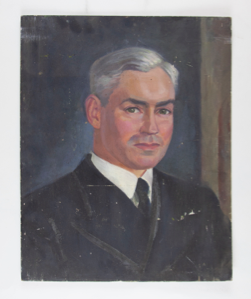 Image of Portrait of Man (in black suit and tie)
