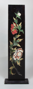 Image of Architectural wood blocks w/floral carving, (2/2)