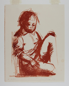 Image of Child Seated, from "The Collectors Graphics"