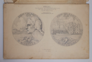 Image of Medal Proposed in Commemoration of the Bicentenary of New Orleans