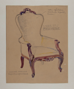 Image of Louis XV Bergere Chair