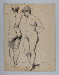 Image of Untitled (Study of a Woman) (Two-sided, recto & verso)