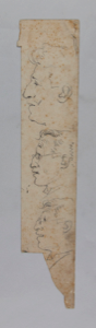 Image of Untitled (study of male faces)