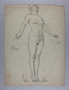 Image of Untitled (Female Nude Study) (Two-sided, recto & verso)