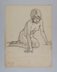 Image of Untitled (Seated Nude)
