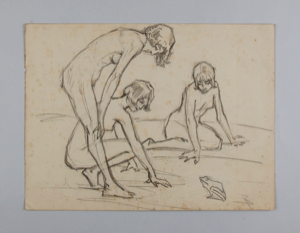 Image of Untitled (Three Nudes with a Frog)