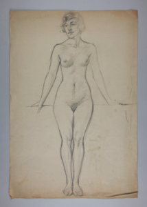 Image of Untitled (Nude Female Study)