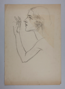 Image of Untitled (Study of a Young Woman)