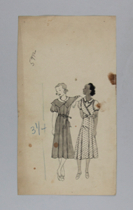 Image of Two Girls, One with Arm on Other