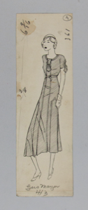 Image of Woman in Dress, Standing