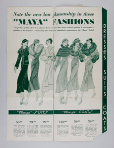 Image of Important Fashion News for Early Fall....1932, Mailer