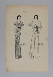 Image of Two Women in Dresses