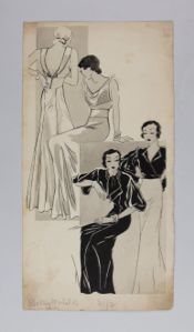 Image of Women in Evening Gowns