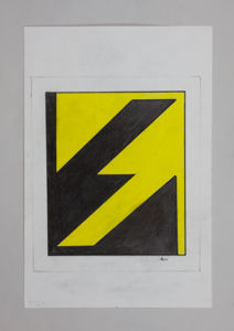 Image of Untitled (Yellow and Black)