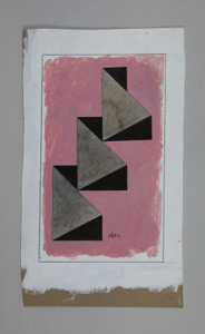 Image of Untitled (Pink, Grey and Black)