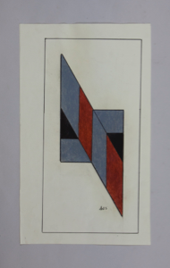 Image of Untitled (Grey, Black and Brown Shapes)