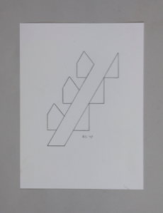 Image of Untitled (Line Drawing), from Theme: 3 Overlapping Squares Portfolio