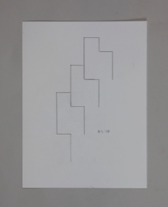 Image of Untitled (Line Drawing), from Theme: 3 Overlapping Squares Portfolio
