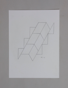Image of Untitled (Line Drawing), from Theme: 3 Overlapping Squares Portfolio