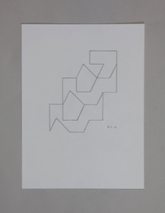 Image of Untitled (Line Drawing), from Theme: 3 Overlapping Squares Portfolio