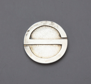 Image of Silver Clasp (one of a pair)