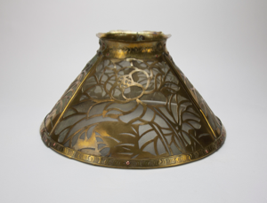 Image of Lamp Shade with Magnolia Design
