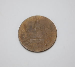 Image of Bronze Medal of Award, Panama Pacific International Exposition, San Francisco 1915 