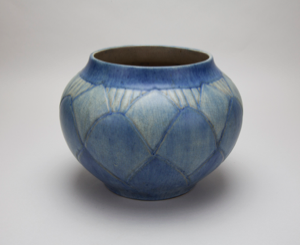 Image of Bowl with Lotus Design