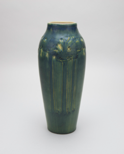 Image of Vase with Tree Design