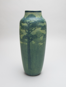 Image of Vase with Cypress Pine Wood Design