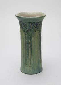 Image of Vase with Bamboo Design