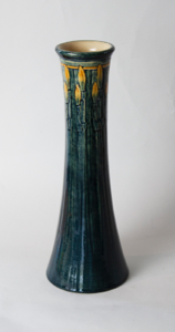 Image of Vase with Narcissus Design