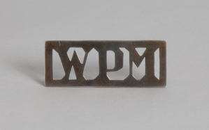 Image of Suitcase Plate "WPM"