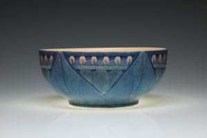 Image of Bowl with Abstract Tiered Design