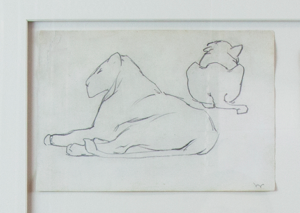Image of Untitled (study of lions)