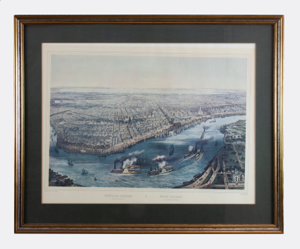 Image of Aerial view of New Orleans from Algiers
